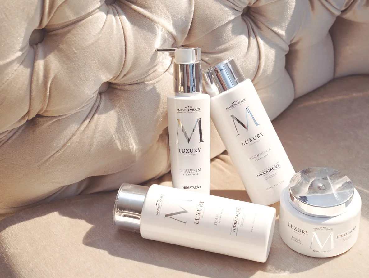 Produtos da linha Luxury Nanotherapy da Maison Visage